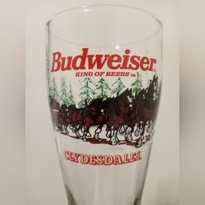 Budweiser Drinkware Glass